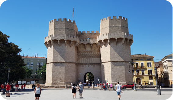Guided tour of Valencia city centre English